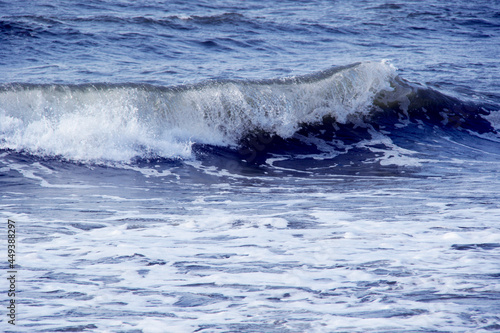beautiful blue water waves background © Iveta