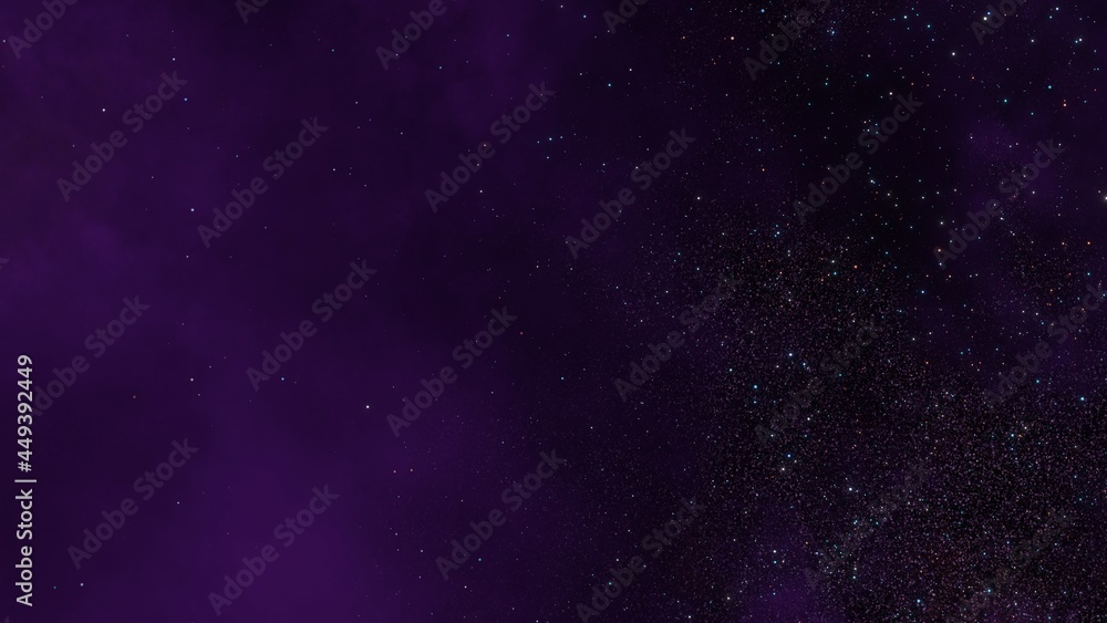 Fototapeta premium violet nebula