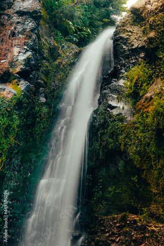 waterfall in the forest, Azores © Adrian Dascal