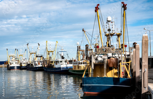 Fotografie Port of Den Oeve, Noord-Holland province, The Netherlands
