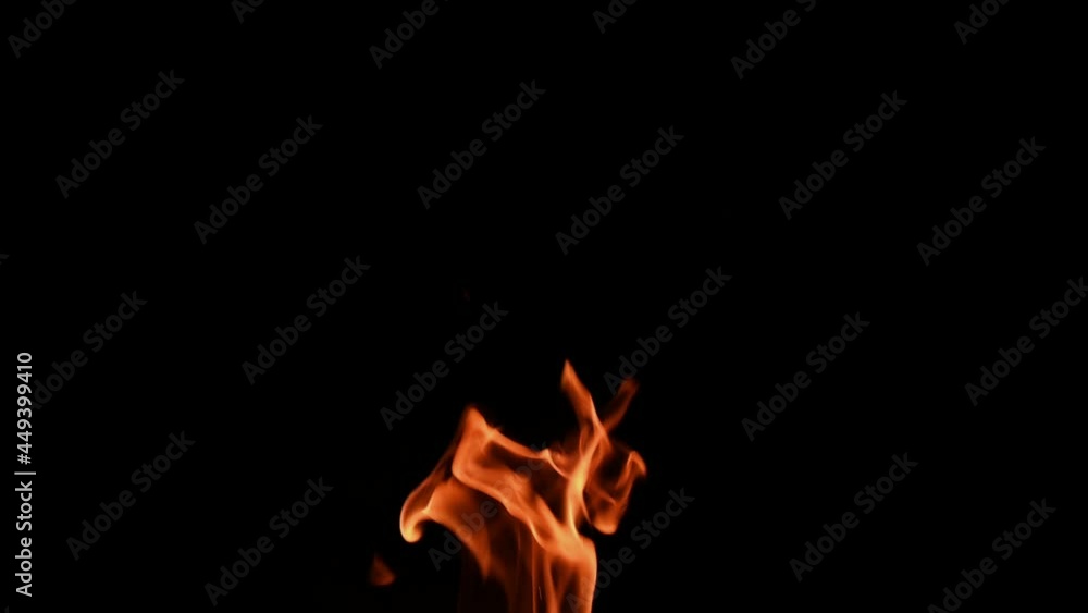 single fire flame slow motion single fire flame slow motion