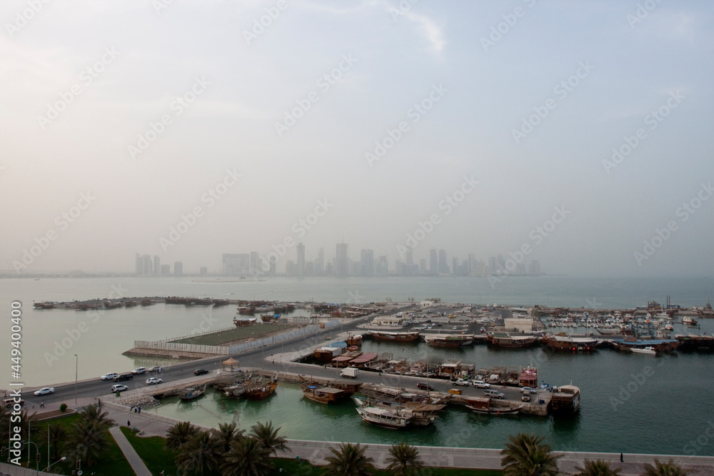 harbor of Doha