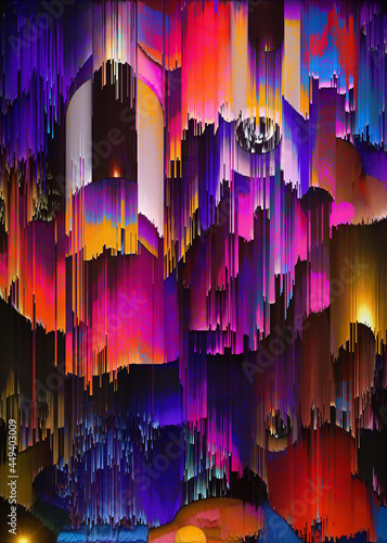 Abstract Colorful Geometrical Artwork Poster,Abstract Graphical Painting Art Background Texture,Modern Conceptual Art,Synthwave Aesthetic Vaporwave Poster Print,3D Rendering,
3D Illustration