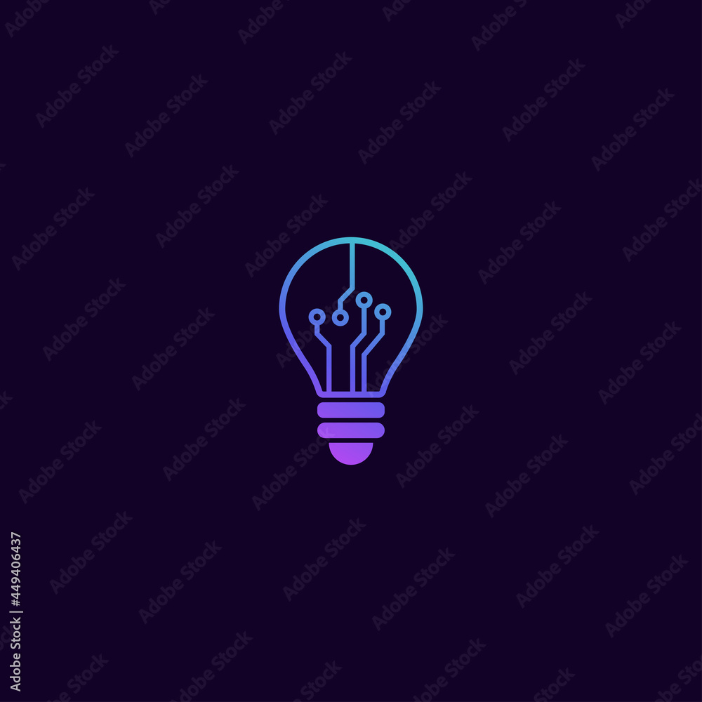LAMP TECH LOGO DESIGN VECTOR LAMP TECH LOGO DESIGN VECTOR