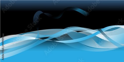 Music abstract background. Equalizer for music, showing sound waves with musical waves, the concept of a music equalizer vector