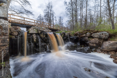 Waterfall at Stenfors Natural reserve, Sweden