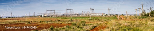 Estación transformadora, energía, eléctrica, transformación, distribución, 500 kv