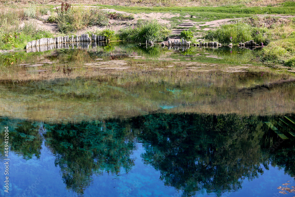 goluboe lake goluboe lake