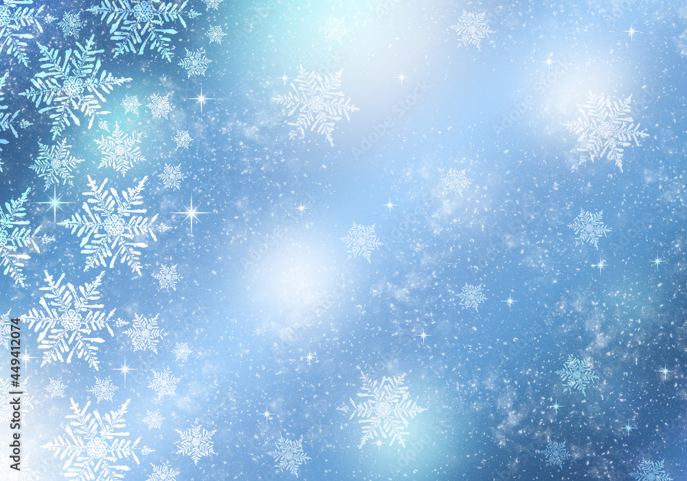 Blue abstract winter background. Blue abstract winter background.