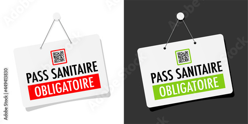 Pass sanitaire obligatoire