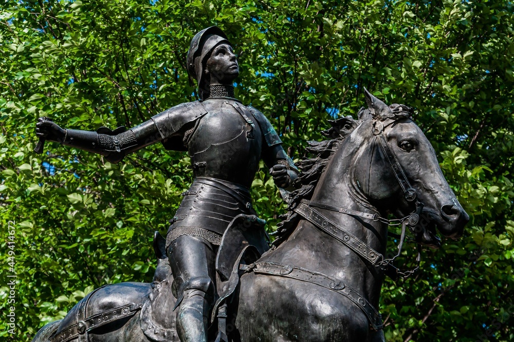 Photo of Joan of Arc Statue, Meridian Hill Park, Washington, DC