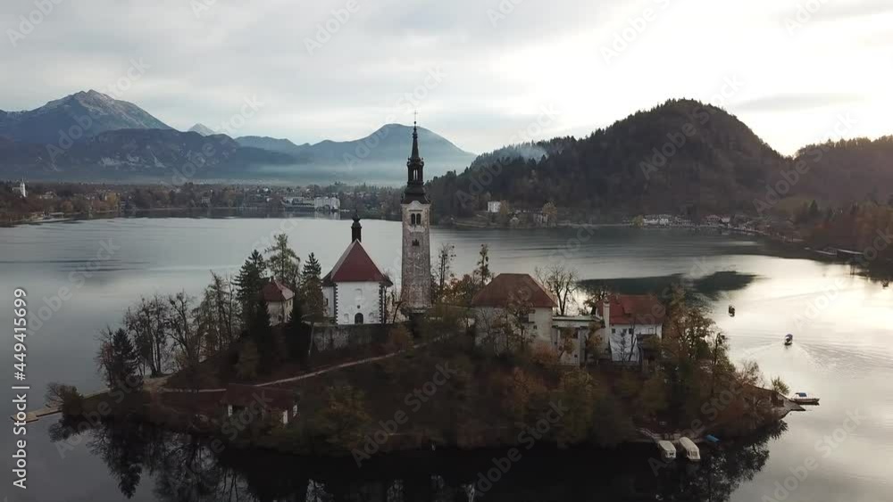 Bled island Drone Video by Photographer SeoungWook,Cho Slovenia Bled island _ 006_4k Bled island Drone Video by Photographer SeoungWook,Cho Slovenia Bled island _ 006_4k