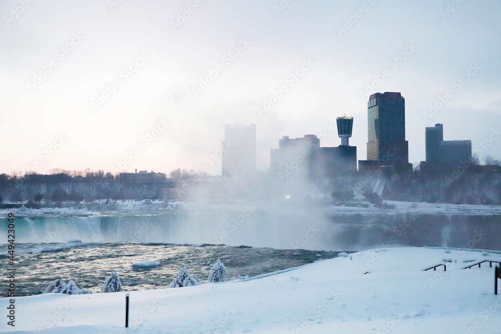 Niagara in winter