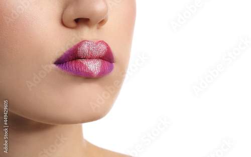 Beautiful young woman with ...