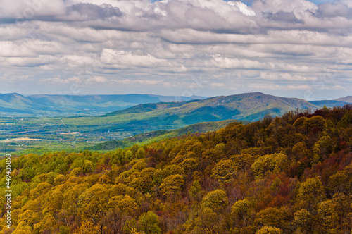 The Beautiful Appalachian Mountains, Shenandoah National Park, Virginia, USA
