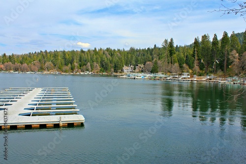 Lake Arrowhead Bay in Color