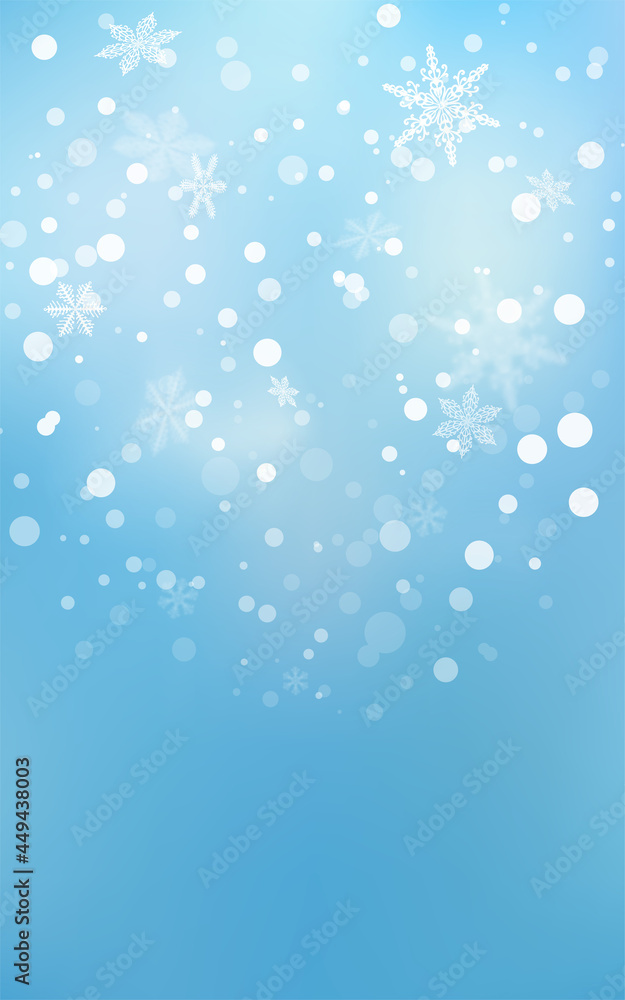 Bokeh lights and flying snowflakes in the air. winter Snowstorm. heavy snowfall, snowflakes. Eps10 Bokeh lights and flying snowflakes in the air. winter Snowstorm. heavy snowfall, snowflakes. Eps10