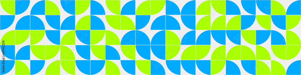 Obraz premium Abstract Geometric Pattern generative computational art illustration