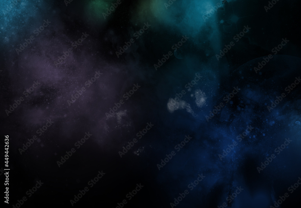 Fototapeta premium abstract colorful watercolor background with paint smears spash and stripes