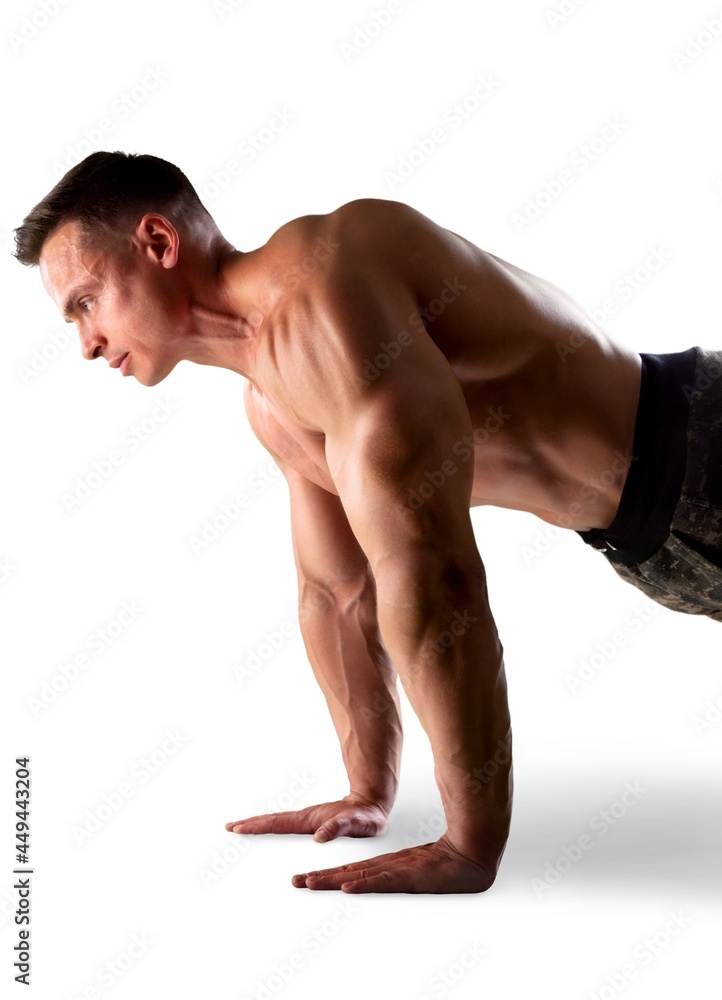 Naklejka premium Man.