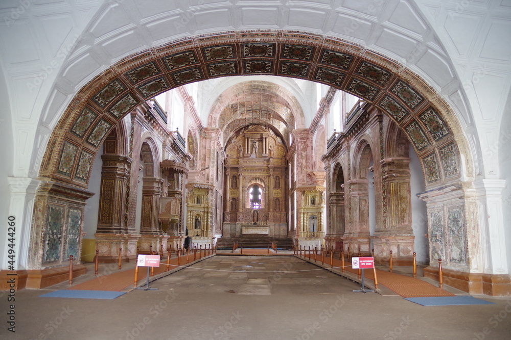 インド　世界遺産ゴアの教会群と修道院群　アッシジの聖フランシス教会
