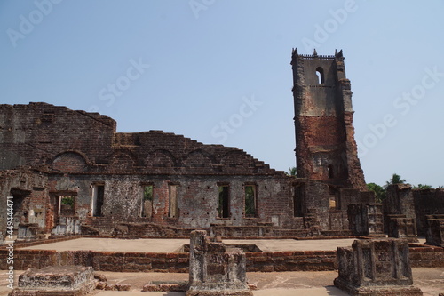 インド 世界遺産ゴアの教会群と修道院群 聖オーガスチン教会跡