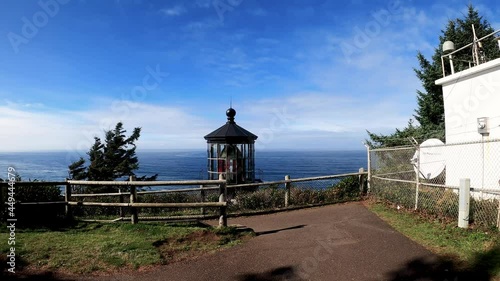 Cape Meares Lighthouse State Park, in Tillamook County, Oregon photo