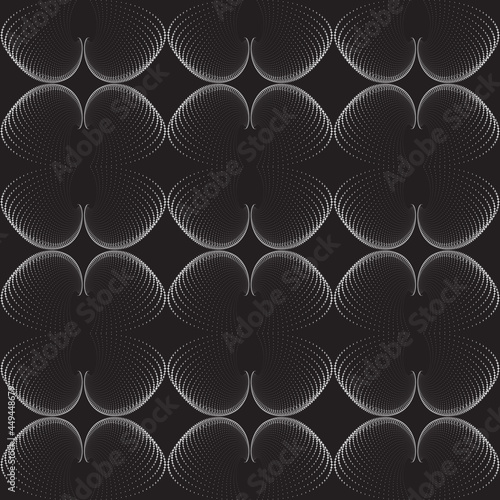 Abstract dotted seamless background. Noise structure with dots