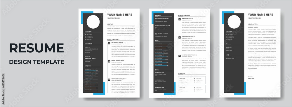Clean Modern Resume and Cover Letter Layout Vector Template for Business Job Applications, Minimalist resume cv template, Resume design template, cv design, multipurpose resume design Clean Modern Resume and Cover Letter Layout Vector Template for Business Job Applications, Minimalist resume cv template, Resume design template, cv design, multipurpose resume design