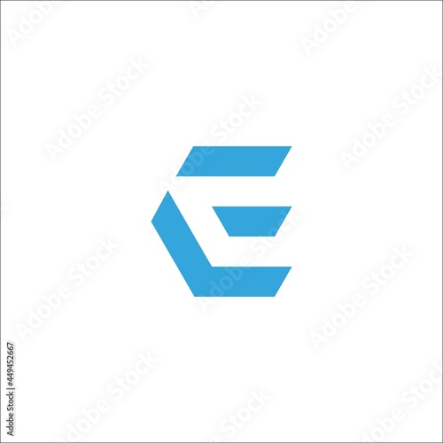 LETTER L E C LOGO