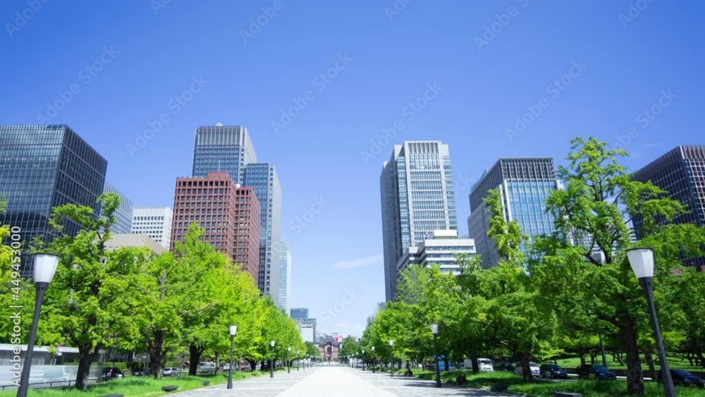 東京タイムラプス 2021 丸の内 東京タイムラプス 2021 丸の内