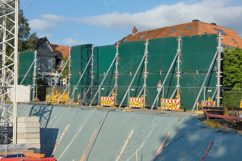 Construction site at the Lippe Hospital in Detmold photo