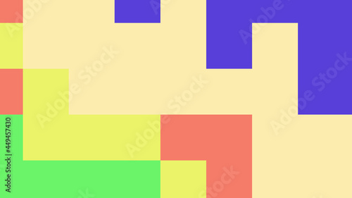 abstract background with squares, colorful pixel mosaic background.