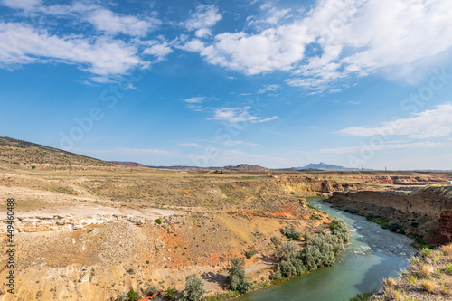 The Shoshone River in Cody, Wyoming.