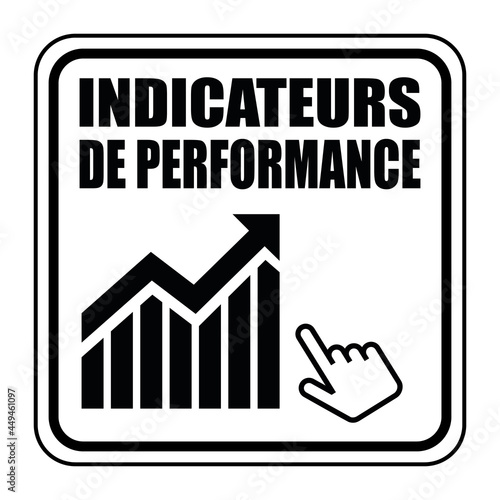 Logo indicateurs de performance.