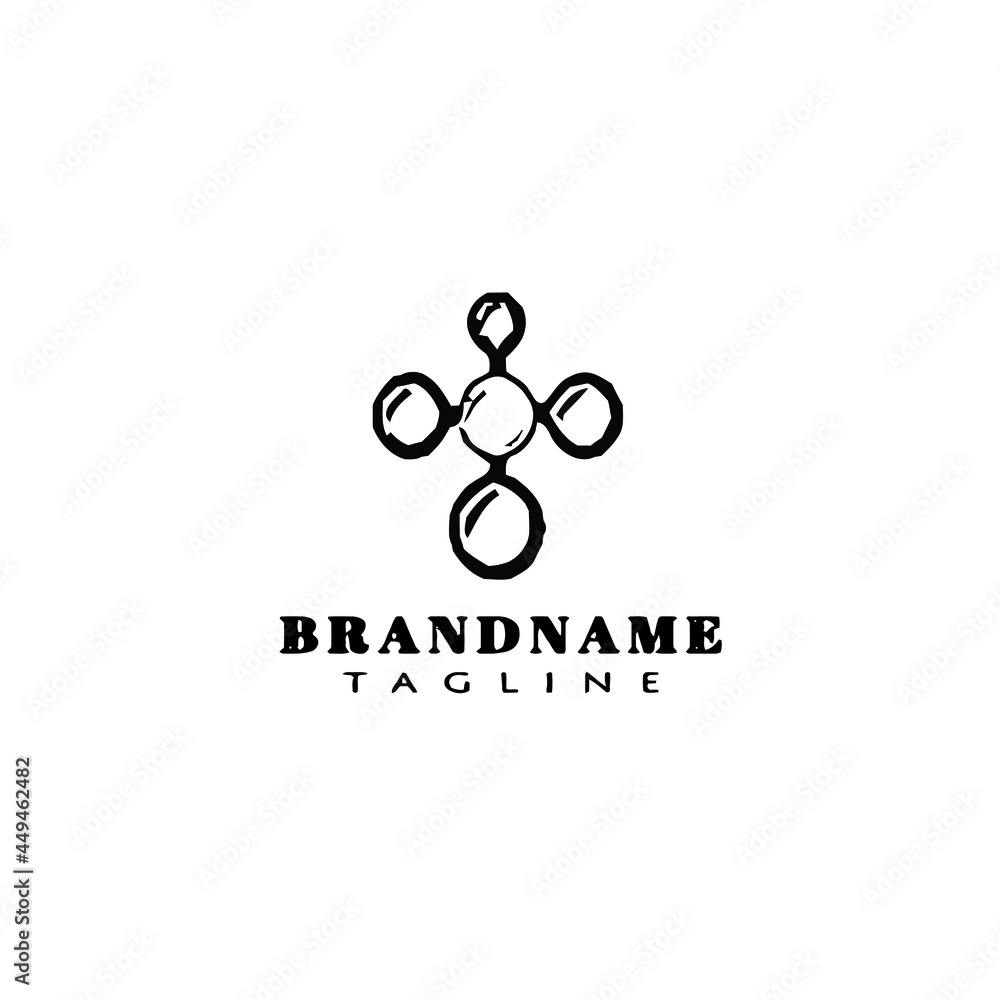 dynamic atom molecule science logo icon cartoon design vector illustration dynamic atom molecule science logo icon cartoon design vector illustration