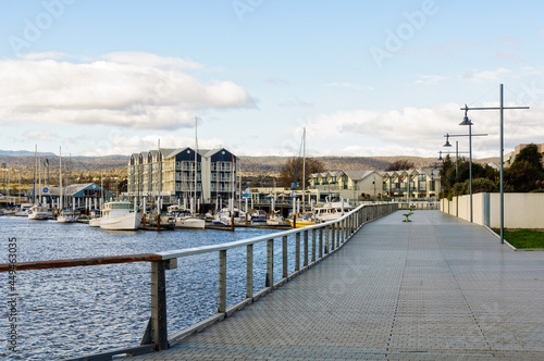 Alexandra Walk over the North Esk River, the longest river in Tasmania - Launceston, Tasmania, Australia