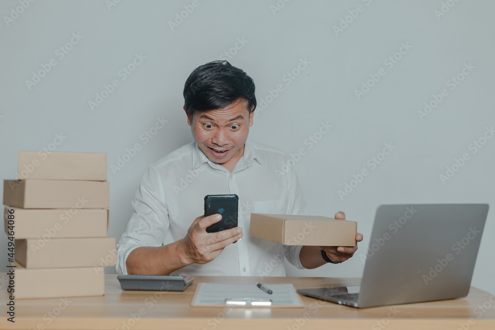 Man selling online at home small business ideas Man selling online at home small business ideas