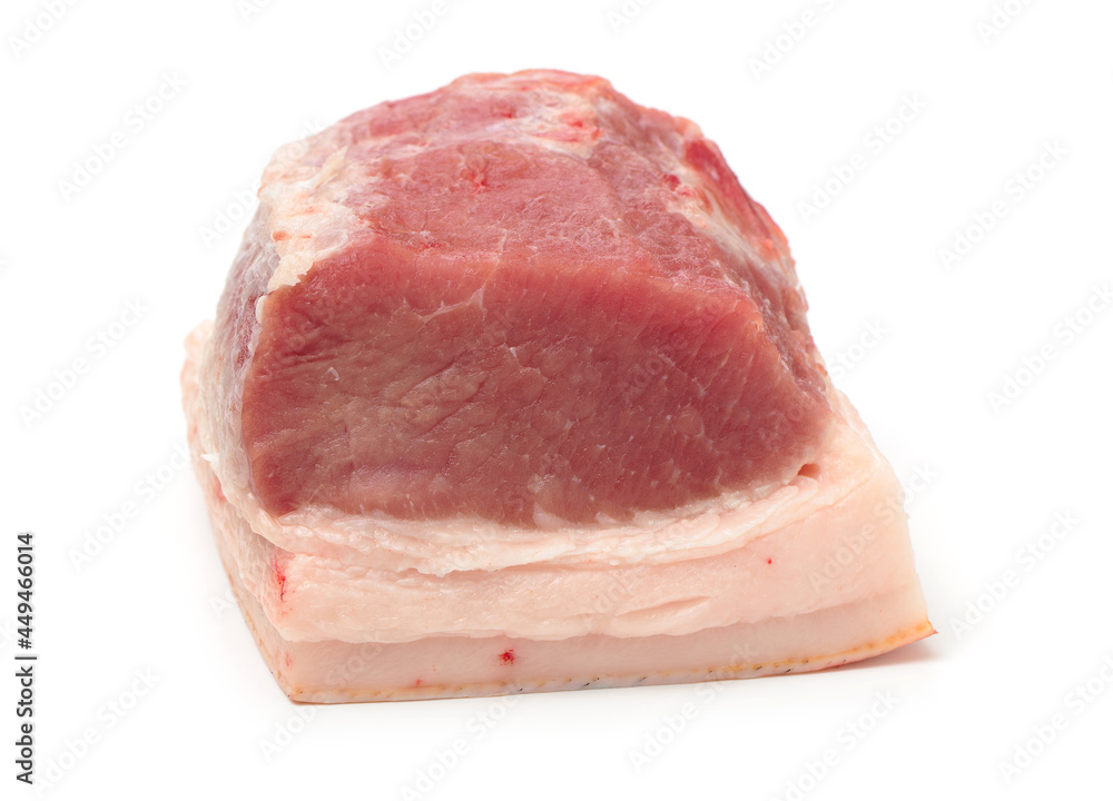 Pork Tenderloin on the white background Pork Tenderloin on the white background