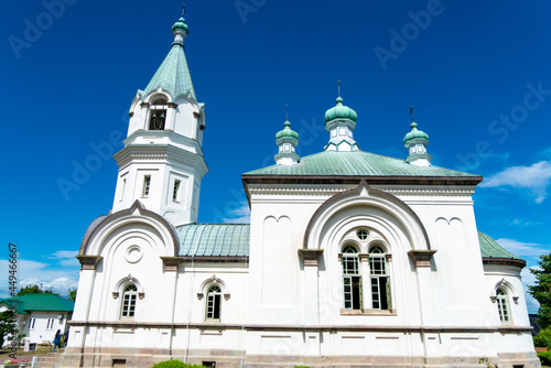 北海道函館市内を観光している風景 Scenery of sightseeing in Hakodate, Hokkaido.