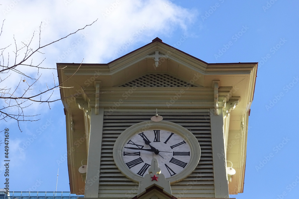 札幌時計台 北海道札幌の観光名所 Stock Photo Adobe Stock