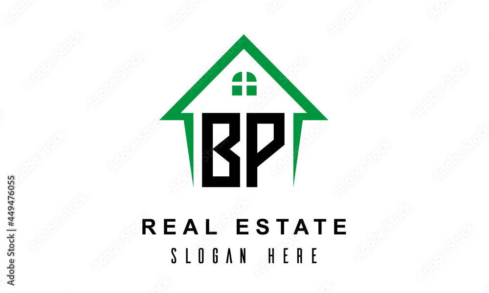 BP real estate logo vector BP real estate logo vector