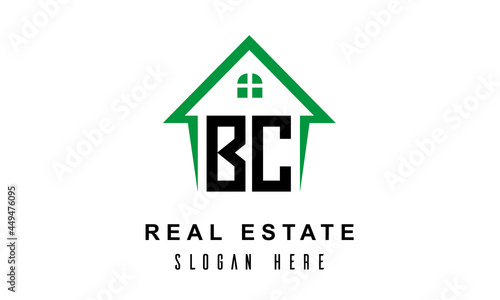 BC real estate logo vector