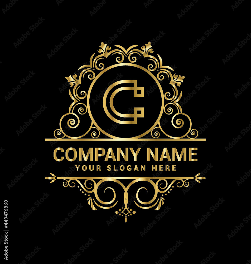 c Letter Logo,luxury monogram logo,Royalty,Jewelry c Letter Logo,luxury monogram logo,Royalty,Jewelry
