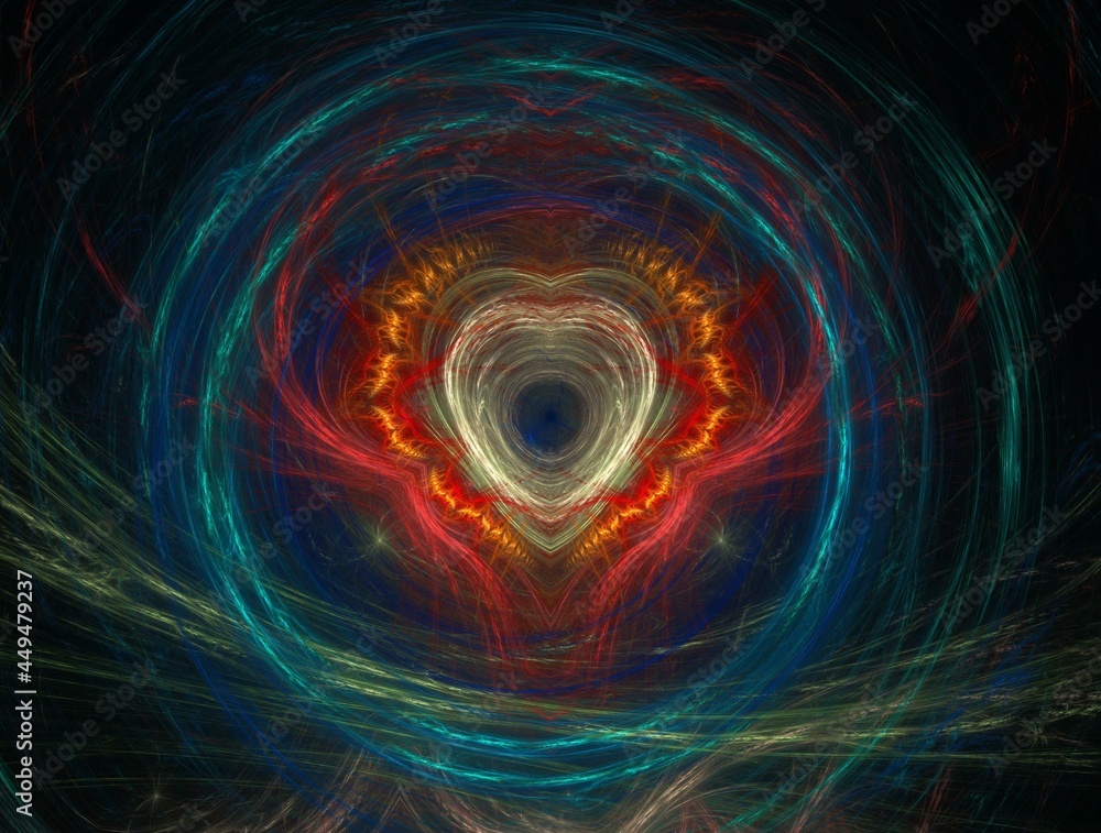 Imaginatory fractal background generated Image Imaginatory fractal background generated Image