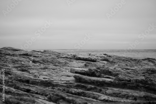 Rock formation off the coast of California