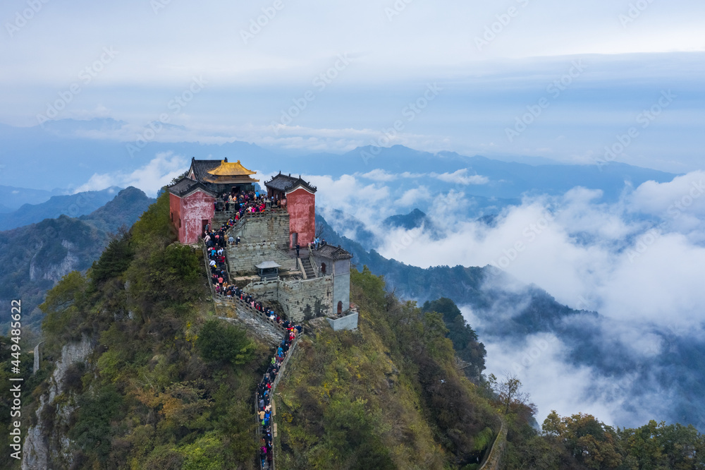 Wudang Mountains landscape