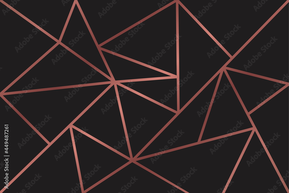 Black Rose Gold Mosaic Background Black Rose Gold Mosaic Background