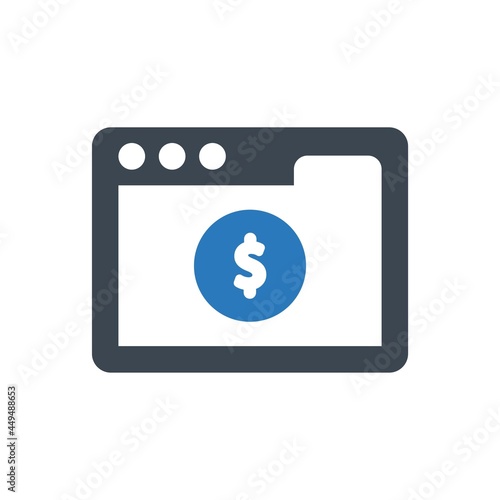 Online donation icon