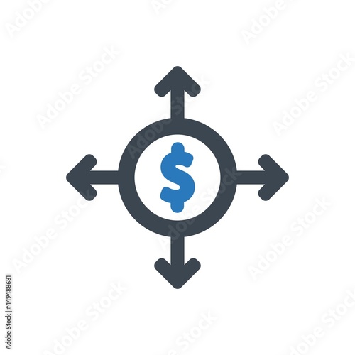 Budget funding icon